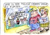 Cartoon: kürzen (small) by Jan Tomaschoff tagged sparen,kürzen,politik,abnehmen,diät