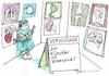 Cartoon: Kunst (small) by Jan Tomaschoff tagged gesundheit,arzt,chirurg,organe