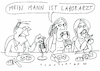 Cartoon: Labor (small) by Jan Tomaschoff tagged medizin,arzt,labor