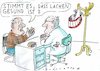 Cartoon: Lachen (small) by Jan Tomaschoff tagged gesundheit,humor,medizin