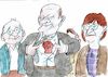 Cartoon: links (small) by Jan Tomaschoff tagged spd,scholz