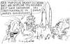 Cartoon: Marsflug (small) by Jan Tomaschoff tagged staatshaushalt,verschuldung