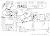 Cartoon: Mass (small) by Jan Tomaschoff tagged body,mass,index,bier,missverständnis