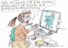 Cartoon: Notfall (small) by Jan Tomaschoff tagged notfall,ambulanz,missbrauch,bagatellen,gesundheit