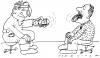 Cartoon: Programmierung (small) by Jan Tomaschoff tagged arzt,diagnose,programme,tv,gesundheit