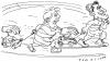 Cartoon: Schützende Hände (small) by Jan Tomaschoff tagged autoindustrie,absatzkrise,wirtschaftskrise,rezession,verkaufszahlen,konjunktur,schlüsselindustrie,abschwung