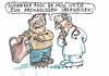 Cartoon: Schwerer Fall (small) by Jan Tomaschoff tagged fachärzte,medizin