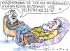 Cartoon: Selbstanzeige beruhigt (small) by Jan Tomaschoff tagged selbstanzeige,steuern,hinterziehung