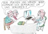 Cartoon: Senioren (small) by Jan Tomaschoff tagged gesundheit,ärzte,alter