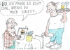 Cartoon: Siezen (small) by Jan Tomaschoff tagged duzwn,siezen,gastronomie