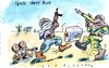 Cartoon: Spiele statt Brot (small) by Jan Tomaschoff tagged waffen,krieg,hunger,afrika
