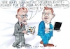 Cartoon: Steuern (small) by Jan Tomaschoff tagged merz,klingbeil,steuern,reform,mitte