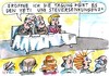 Cartoon: Steuersenkungen (small) by Jan Tomaschoff tagged steuersenkungen