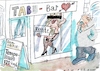 Cartoon: Tabu (small) by Jan Tomaschoff tagged rente,demografie