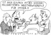 Cartoon: Therapieren... (small) by Jan Tomaschoff tagged wiederholungstäter,kriminalität