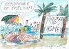 Cartoon: Touris (small) by Jan Tomaschoff tagged overtourism,protest,urlaub