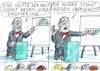 Cartoon: Überernäherung Unterernäherung (small) by Jan Tomaschoff tagged überfluss,mangel,hunger