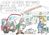 Cartoon: unverüackt (small) by Jan Tomaschoff tagged preise,discounter,unverpackt