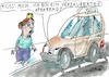 Cartoon: Verzaubert (small) by Jan Tomaschoff tagged eauto,fahrrad,umwelt