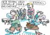 Cartoon: virtuelle Steuergeschenke (small) by Jan Tomaschoff tagged steuern