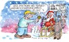 Cartoon: Weihnachten 2 (small) by Jan Tomaschoff tagged weihnachten,treibhausgase
