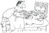Cartoon: Wellness (small) by Jan Tomaschoff tagged wellness,massage,online,body,tuning