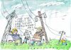 Cartoon: Wendejobs (small) by Jan Tomaschoff tagged energiewende,jobs