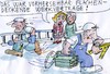 Cartoon: Werkverträge (small) by Jan Tomaschoff tagged mindestlohn,werkverträge