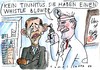 Cartoon: whistle blower (small) by Jan Tomaschoff tagged spionage,geheimnisse,whistleblower