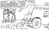 Cartoon: Winter (small) by Jan Tomaschoff tagged winter,h1n1,schweinegrippe,impfstoff