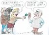Cartoon: Zertifikate (small) by Jan Tomaschoff tagged co2,umwelt,klima
