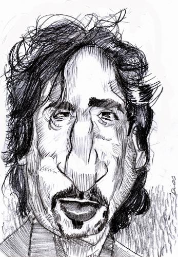 Cartoon: Tim Burton (medium) by MRDias tagged caricature