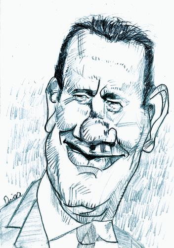 Cartoon: Tom Hanks (medium) by MRDias tagged caricature
