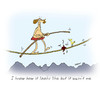 Cartoon: rope (small) by draganm tagged rope birds stone age
