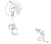 Cartoon: scientist (small) by draganm tagged invention,scientist,sling,kids,children