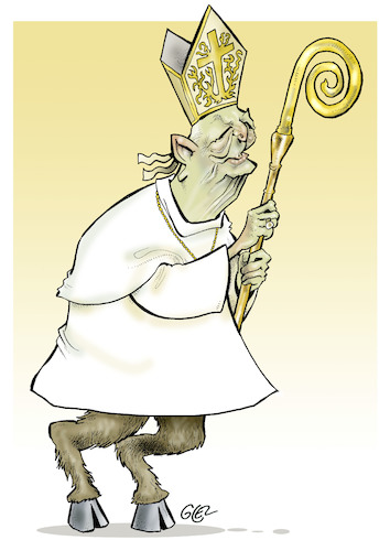 Cartoon: Pedophilia (medium) by Damien Glez tagged pedophilia,church,pope,bishops,priests,pedophilia,church,pope,bishops,priests