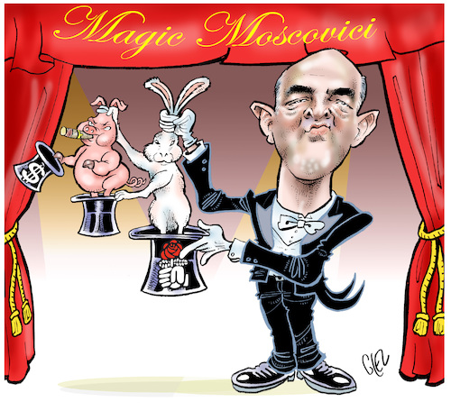 Cartoon: Pierre Moscovici (medium) by Damien Glez tagged pierre,moscovici,european,union,pierre,moscovici,european,union