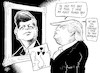 Cartoon: Donald Trump or John Kennedy (small) by Damien Glez tagged donald,trump,john,kennedy,united,states,of,america