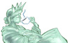 Cartoon: Lady Liberty (small) by Damien Glez tagged lady,liberty,holiday,break