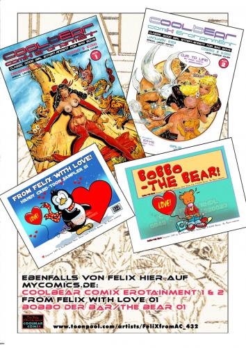 Cartoon: Cartoon EBook Sampler (medium) by FeliXfromAC tagged fetish,fetisch,cover,hood,riding,red,little,rotkäppchen,comix,coolbear,comic,cartoon,sexy,frau,nacked,erotic,erotik,pin,up,wallpaper,bad,girl,woman,glamour,poster,50th,felix,alias,reinhard,horst,stockart,bear,china,illustration,cutie,the,girls,aachen,ping