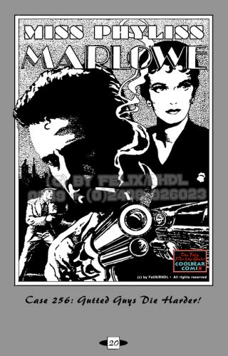 Cartoon: Film Noir Comic Illustration (medium) by FeliXfromAC tagged retro,gangster,hollywood,classic,poster,film,noir,crime,felix,alias,reinhard,horst,aachen,frau,woman,action,comic,design,line,detektive