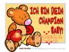 Cartoon: Bobbo der Bär - Dein Champion (small) by FeliXfromAC tagged bobbo,the,bear,bär,tiere,animals,niedlich,whimsical,hadyogo,wallpaper,felix,alias,reinhard,horst,ecard,glück,greetings,glückwünsche,love,liebe
