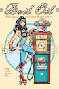 Cartoon: BOIL OIL - Tin Sign Design (small) by FeliXfromAC tagged pinup,pin,up,the,feix,girls,boil,oil,blechschild,car,auto