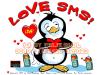 Cartoon: Paolo Pingo-Love SMS! (small) by FeliXfromAC tagged nice,animals,tiere,tier,logos,sympathiefiguren,illustration,mascots,wallpapers,characters,characterdesign,figuren,hey,melde,dich,whimsical,felix,alias,reinhard,horst,design,line,red,love,herzen,beziehung,aachen,pinguin,perdita,pingo,penguine,greeting,card