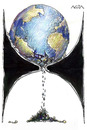 Cartoon: Tiempo final (small) by AGRA tagged ecology earth