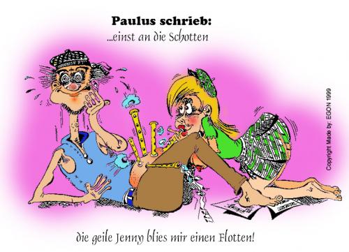 Cartoon: Jenny (medium) by cartoonist_egon tagged schotten