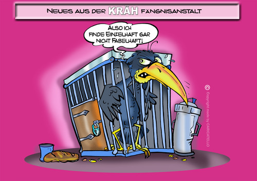 Cartoon: KRÄHENtoonFolge2 (medium) by cartoonist_egon tagged krähen,rabenvögel,tiere,vögel