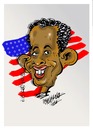 Cartoon: obama (small) by cartoonist_egon tagged obama