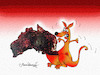 Cartoon: Pray for Australia (small) by halisdokgoz tagged pray,for,australia