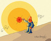 Cartoon: SUN (small) by halisdokgoz tagged sun